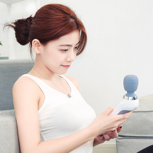 Cross-Border Mini Muscle Massager Relaxation Vibration Massage Stick Small Handheld Fitness Massager Supports Dropshipping
