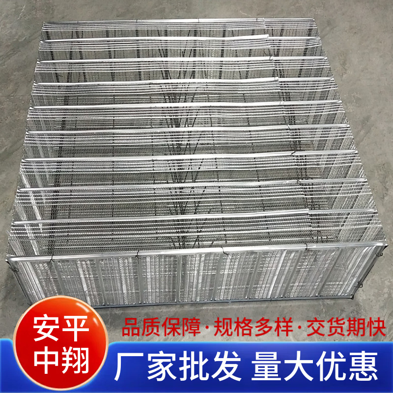 河北钢网箱热镀锌板空心楼盖浇筑薄壁填充芯模建筑有筋扩张网箱