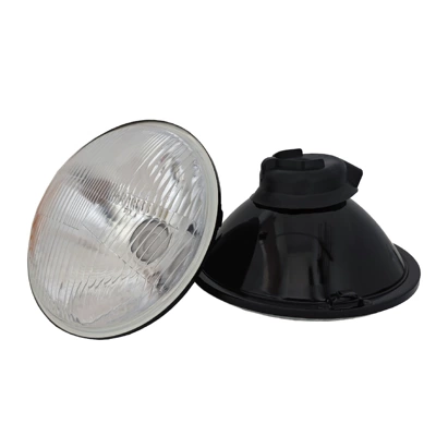 Sy6014T Round 7inch Semi-Enclosed Light Ön faralar - sy6014t-hm7-inch-curved-glass