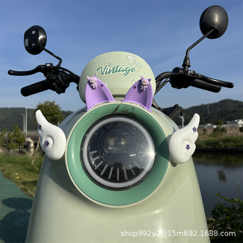 Electric Tricycle Decoration Accessories Helmet Stickers