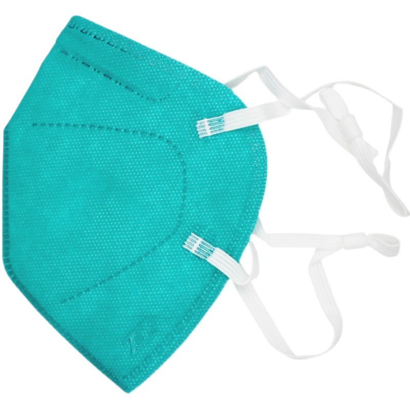 Médico N95 embalaje independiente máscara protectora de cinco capas cómodo transpirable plegable KN95 auricular montado en la oreja al por mayor