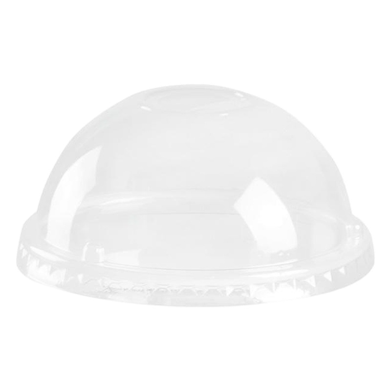 90 Caliber Milk Tea Cup Lid Disposable Transparent Arched Cup Lid PP Plastic Semi-round Lid Round Arch Lid Injection Molded Cup Lid