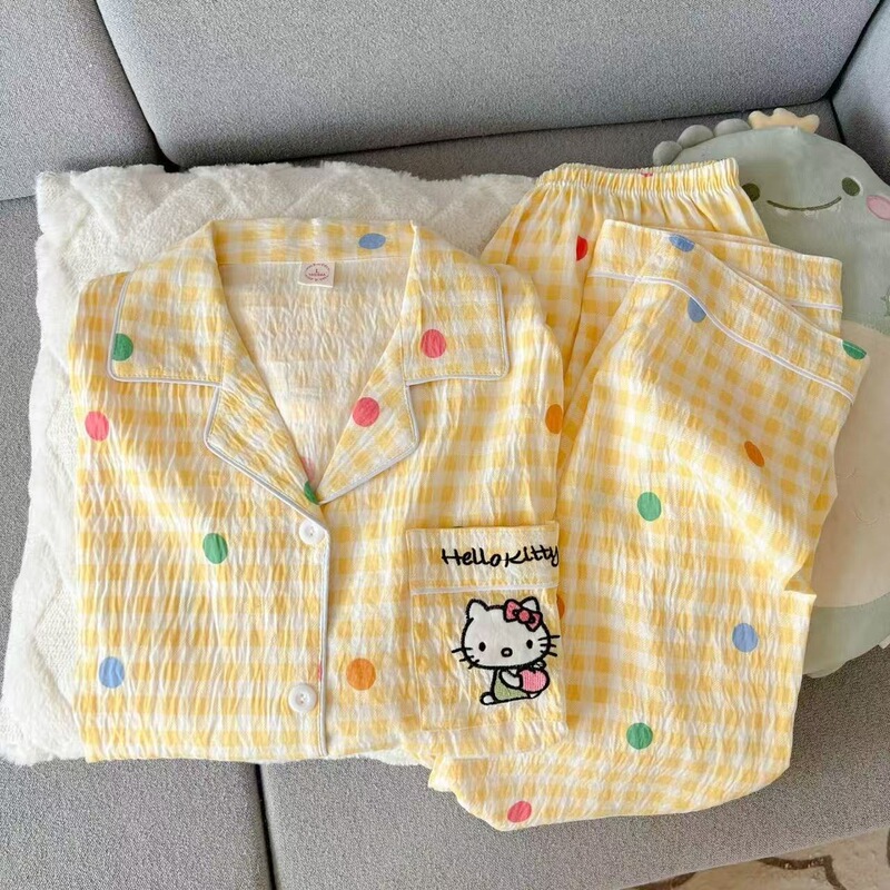 2026 New Cloud Cotton Pajamas for Women, Autumn Long-Sleeve Long-Pants Style, Suitable for Wearing Outside, Cozy Home Atmosphere Cardigan Loungewear 2026 New Cloud Cotton Pajamas for Women, Autumn Long-Sleeve Long-Pants Style, Suitable for Wearing Outside, Cozy Home Atmosphere Cardigan Loungewear