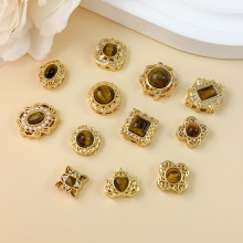 ������u18K����ɫ����ʯDIY�Ʒ���Ů���s���|�߼��в���ɫ���