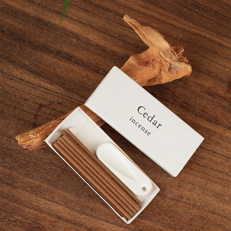 Jinghui Wooden Fragrance Fire Incense Cedar Sacred Wood Sage Sandalwood Travel Hotel Portable Deodorant Fragrance Set