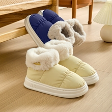 ��������ЬŮ����2025�¿��ˮ�⴩��ů�҃ȼҾӷ���ë�qѩ��ѥ��