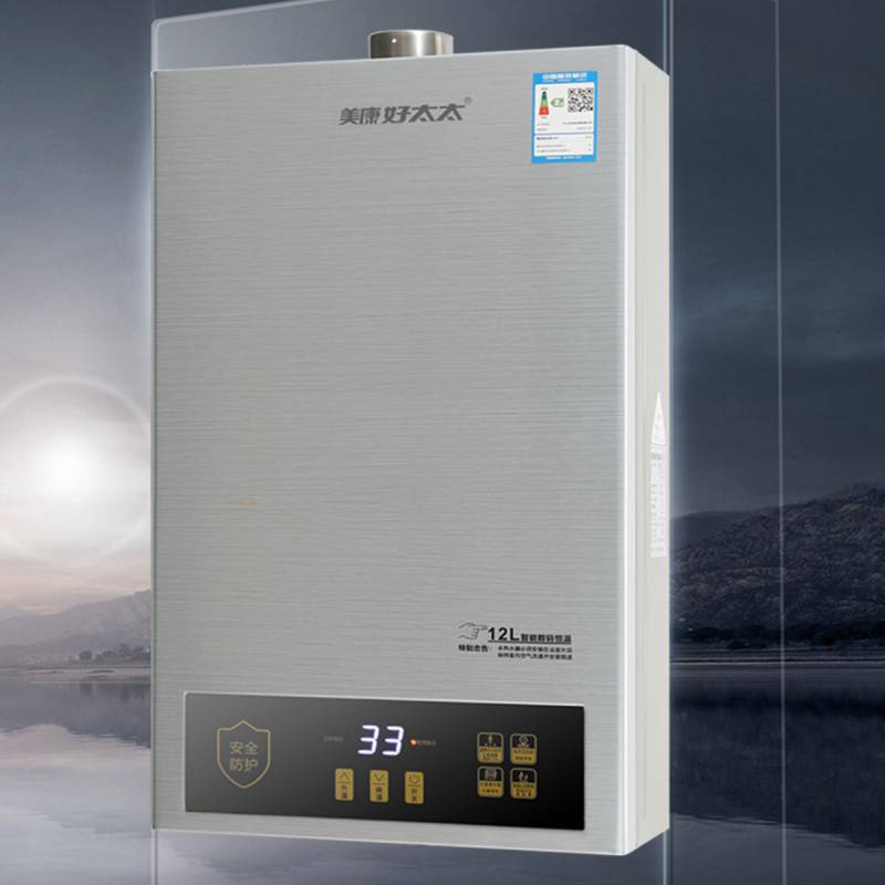 ，燃气热水器家用天然气液化气变频节能恒温洗澡强排式增压批发
