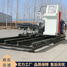 聚拓供应相贯线切割机 五轴三联动切管机  圆管坡口等离子切割机