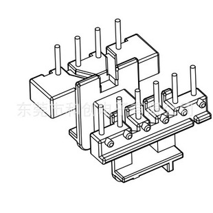 EE16 transformer skeleton EE16 high frequency skeleton horizontal 4 6 pin
