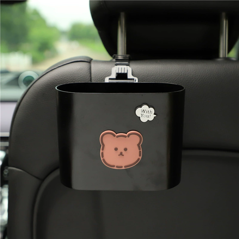 Автомобиль мультфильм мусорное ведро Автомобильный подвесной ящик для хранения креативный автомобиль многофункциональное ведро для хранения товары для интерьера автомобиля