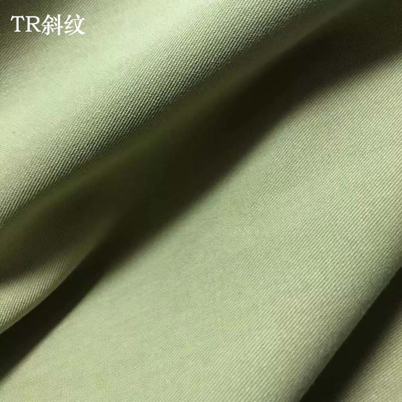 TR哔叽面料 JK制服西装外套水手服衬衫面料百褶裙弹力斜纹面料