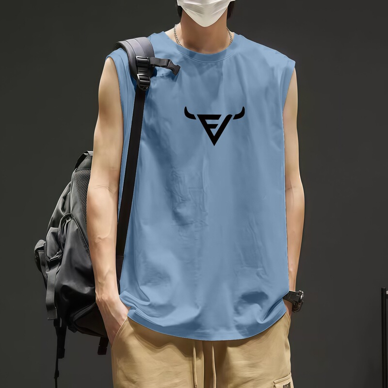 Cross-Border Basketball Loose Quick-Drying Men's Vest Trendy American Style 140g Milk Silk American Sports Large Size Vest Summer Cross-Border Basketball Loose Quick-Drying Men's Vest Trendy American Style 140g Milk Silk American Sports Large Size Vest Summer