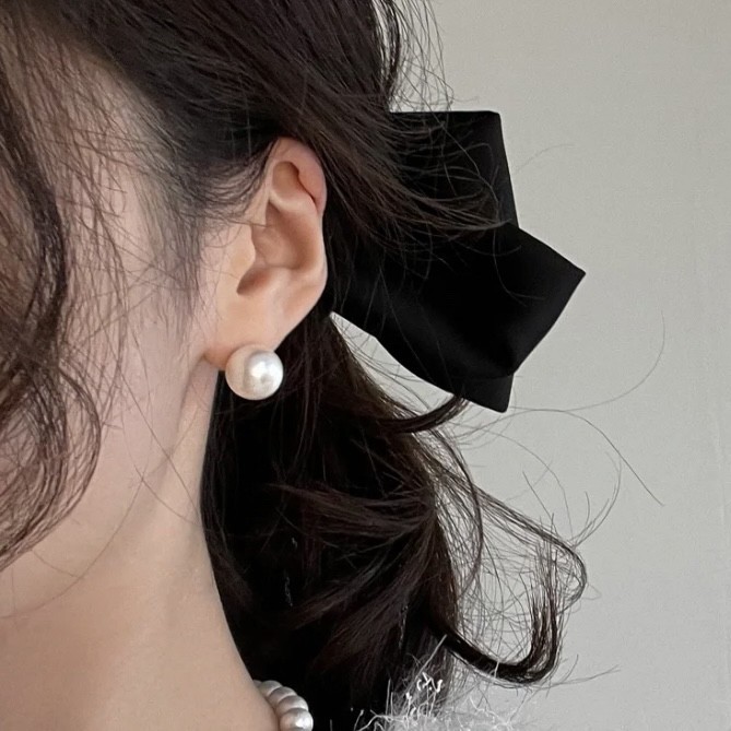 Simple Style Geometric Sterling Silver Plating Ear Studs 1 Pair