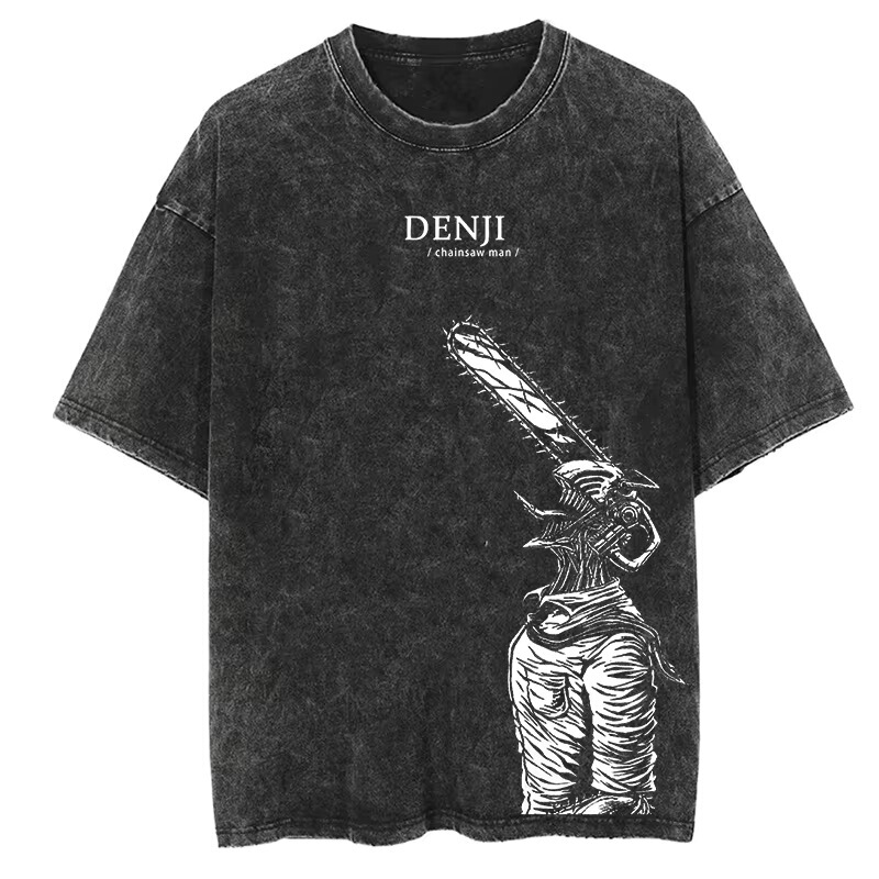 Graphic retro acid-washed cotton t-shirt for men and women, summer casual t-shirt, gym workout fitness short-sleeve top Graphic retro acid-washed cotton t-shirt for men and women, summer casual t-shirt, gym workout fitness short-sleeve top