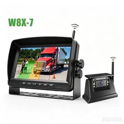 Driving recorder Solar Camera Hd Car - 7inch-car-wireless-monitor-1-wireless-wifi-solar-magnetic-camera