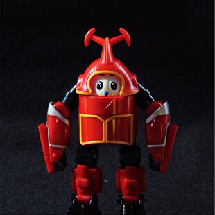 Iron Armor Xiaobao Kabuda Co Version Transformable Toy Figure Ready-Made Childhood Memory Model Movable Doll Ornaments
