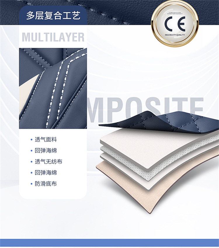 2025 New Model All-Season Large Truck Full Leather Single Seat Cushion Flat Stain-Resistant and Wear-Resistant Truck Seat Cover Cross-Border