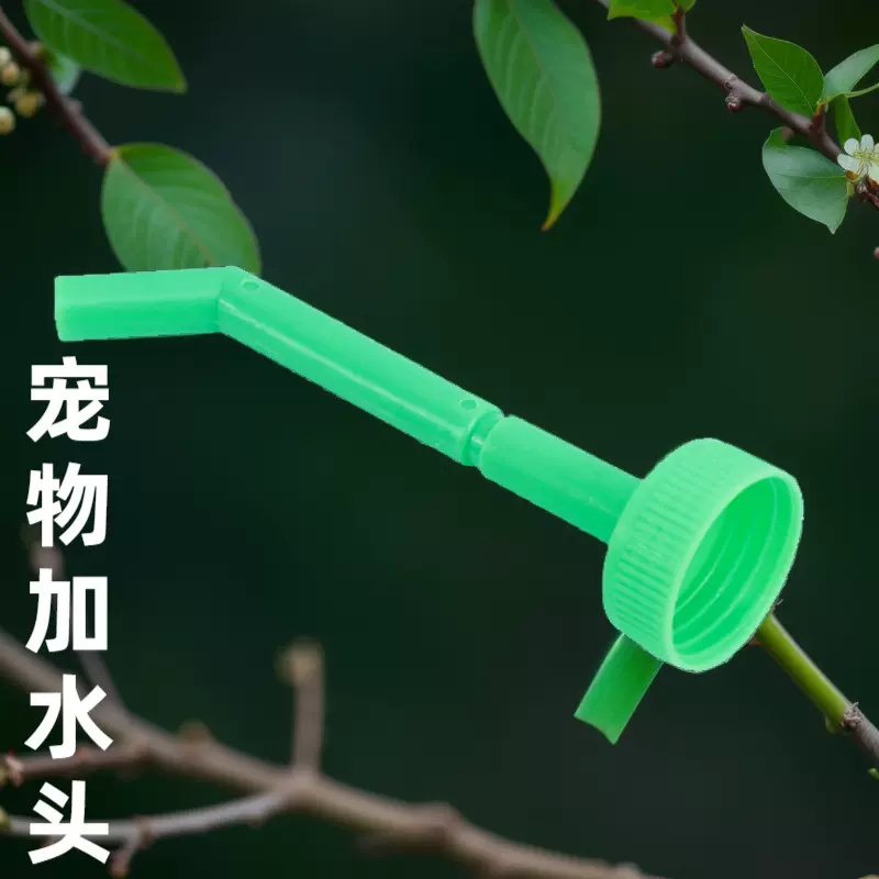 鸟用加水器加水头给鸟添水的水嘴鸟用便携加水瓶鸟笼配件用品用具