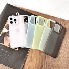 Apple 15 携帯電話ケース、超薄型 16proMax マットブラック iPhone13 保護カバー XS Max ソフトシェル XR に適しています。