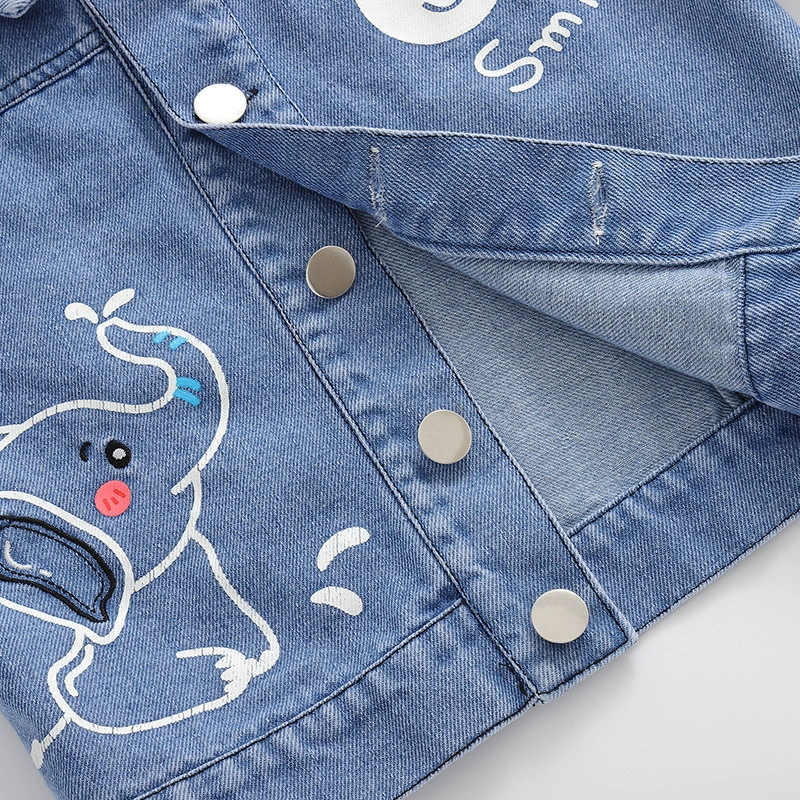 Children's denim jacket, spring summer clothing