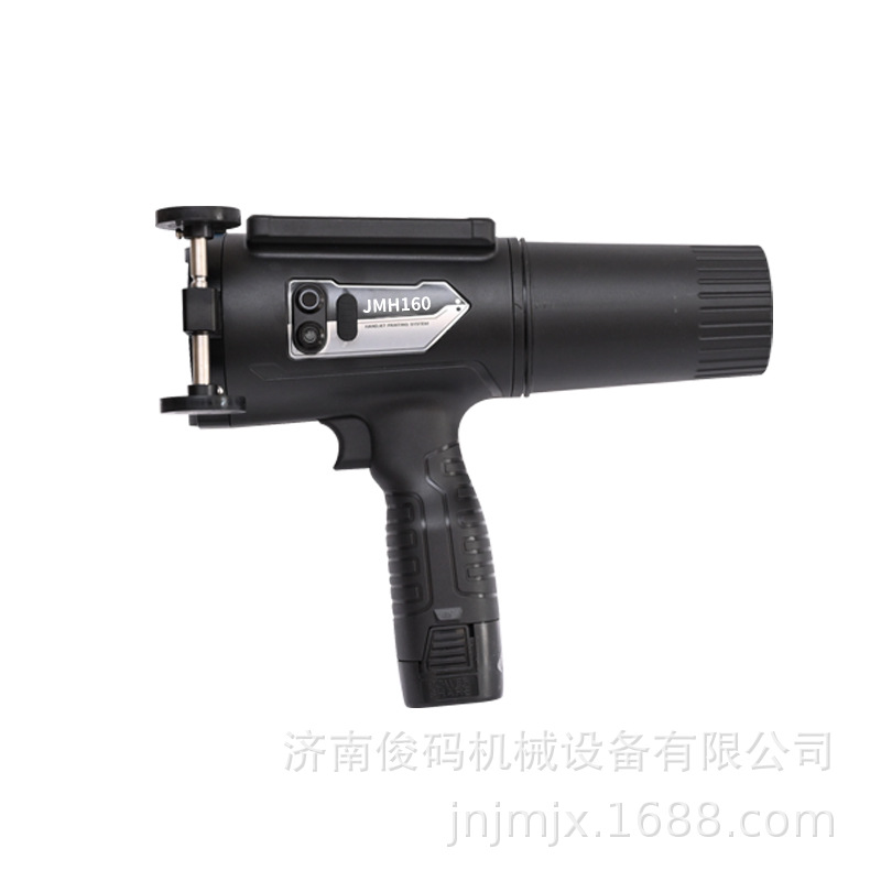 Tubo de acero portátil de 6 cm, placa de acero, poste telefónico, bolsa tejida, fecha, número de lote, codificación, impresora de inyección de tinta integrada de mano