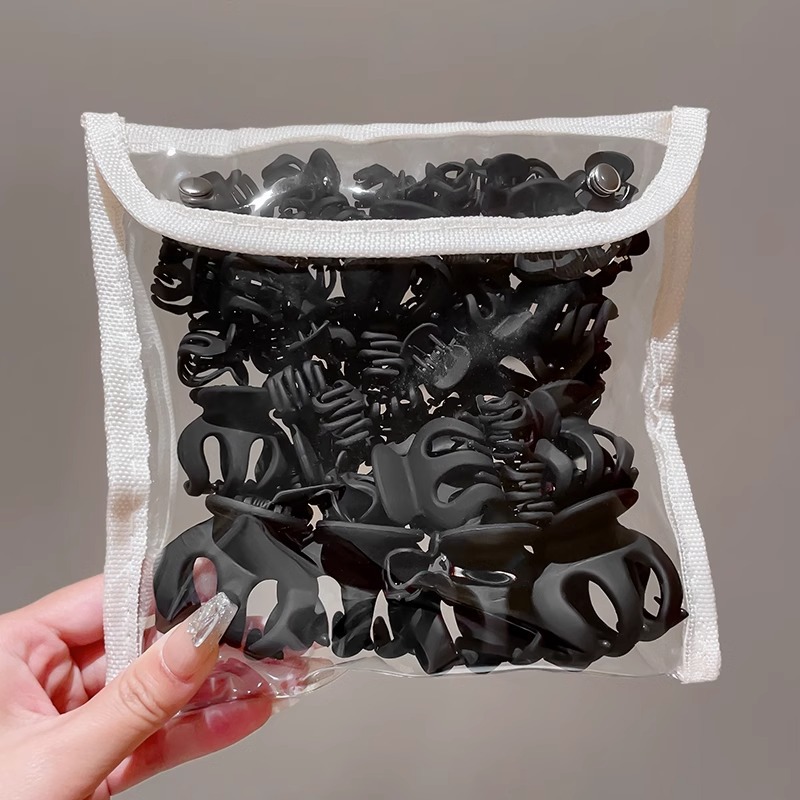 Simple clip de cabello de cola de caballo alta cabeza de mujer clip de tiburón red rojo nuevo clip de pelo de cabeza agarrado clip de cabello tocado