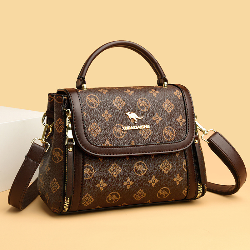 Women's Bag New Small Square Bag Casual Fashion Shoulder Bag Daily Popular Messenger Bag Trend Printing 98113