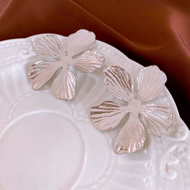 Pendientes de doble cara de la Perla del diamante de la aguja de plata Corea del Sur ins elegante pendientes de estilo frío pendientes de diseño de moda para las mujeres