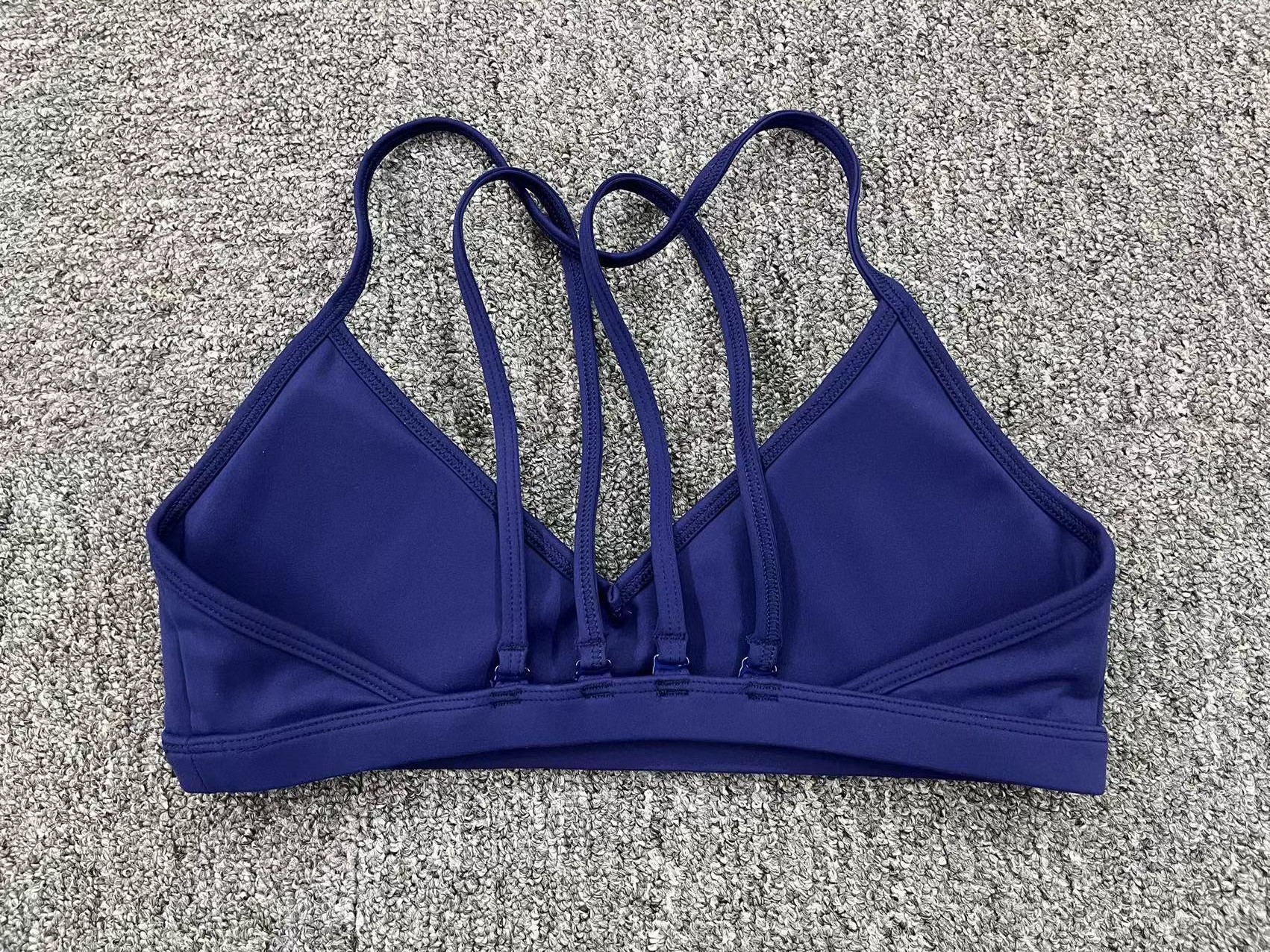 59g Weight Sleeveless Sleeve Length Nylon Fabric Type Short Top Length Halter Crisscross Tank Tops Type Gym, Yoga Occasion Halter Neck Neckline Solid Color Pattern Sports Style Sports Solid Color Nylon Halter Neck Active Tops Halter Crisscross Tank 20