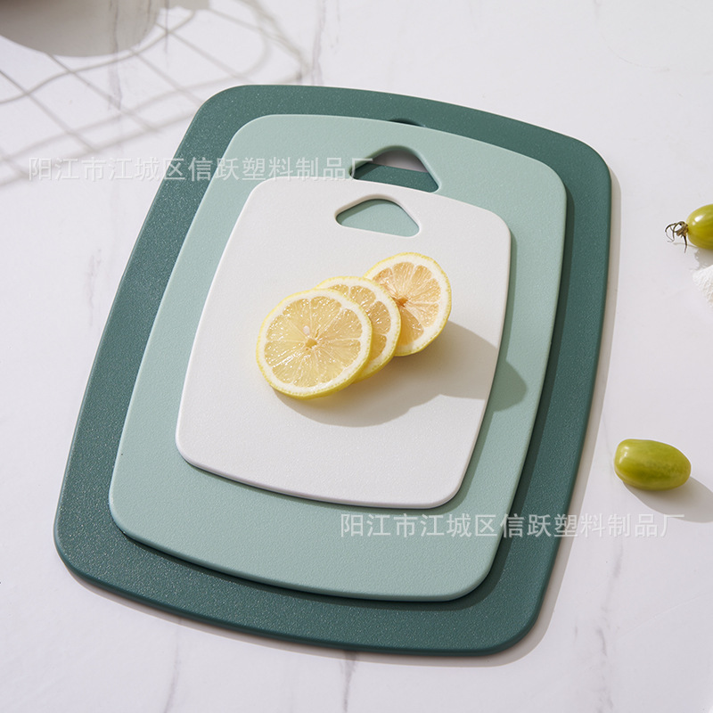 Nuevos productos en stock de estilo nórdico simple pp tablero de verduras casero conjunto de clasificación tablero de corte de verduras de cocina multipropósito tablero de escritorio de frutas