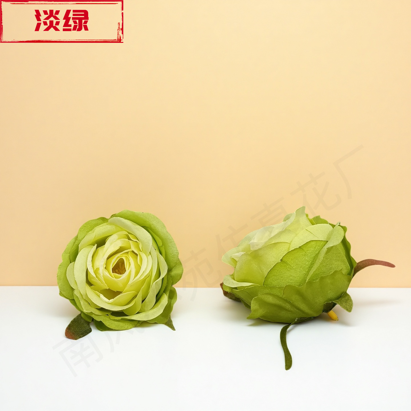 연한 초록색