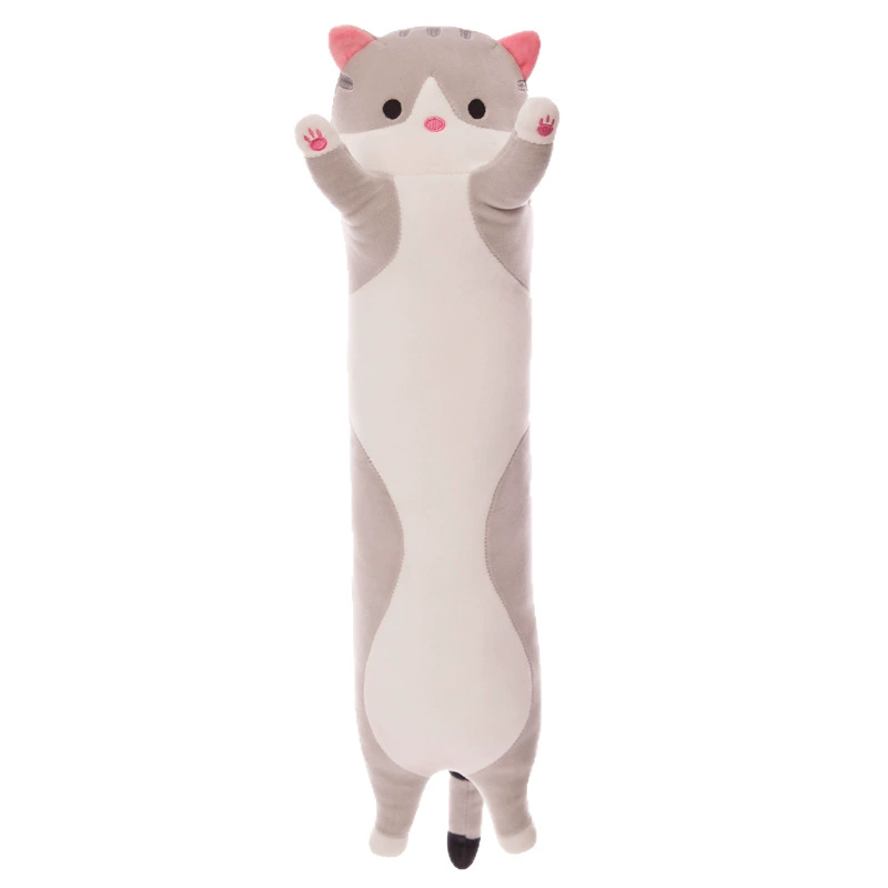 Милый котик-кукла-плюш, 25×14×25 см, мягкая игрушка-обнималка для сна, разные размеры/цвета