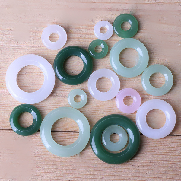 Glass handheld ring