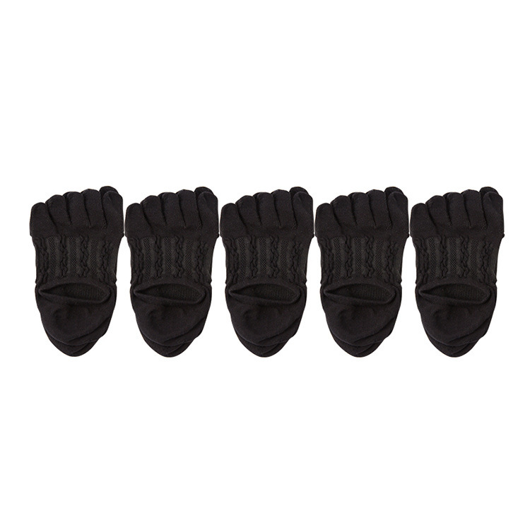 여성용 다섯 손가락 트위스트 블랙