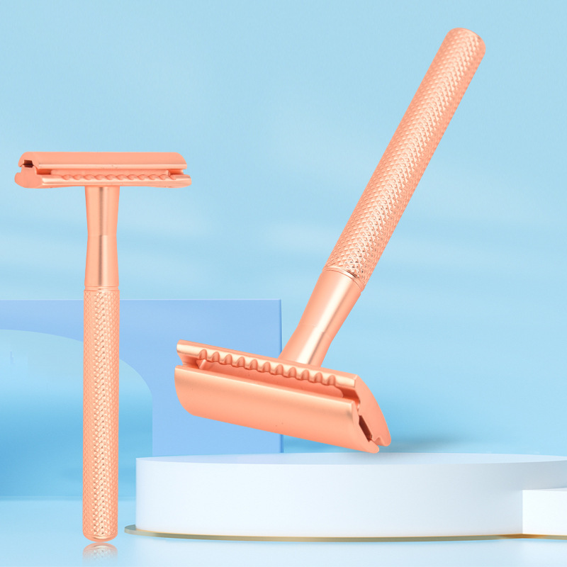 Factory wholesale stainless steel double-sided razor men's old-fashioned razor razor manual razor