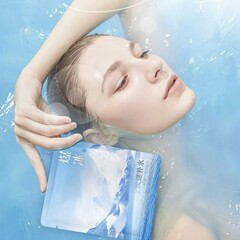Mingkou 季節を安定させ、若返らせ、輝かせる保湿アイスマスク (スベリヒユ + ビタミン B5) は、心を落ち着かせ、補充します
