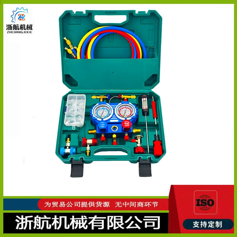 Кондиционирование воздуха фторидметр R13a измеритель хладагента автомобильный Кондиционер фторид Двойной метр фторида холодильное оборудование бытовой кондиционер фторид