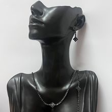 欧美新品新娘锆石首饰套装耳环手链项链三件套跨境电商热销配饰