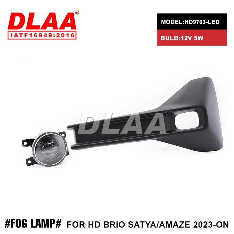 Aplicable para Honda BRIO SATYA / AMAZE 2023 - ON Asamblea de lámpara de niebla de luz de barra de viaje diurna