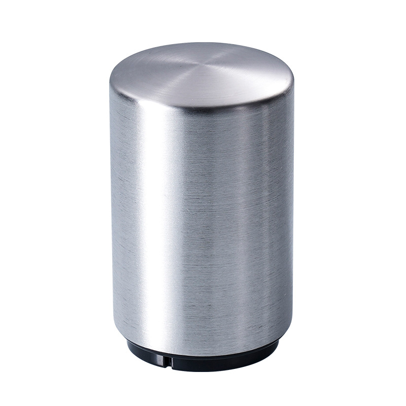 Abridor de botellas de cerveza explosivo transfronterizo abridor de botellas de acero inoxidable creativo Abridor de tapa automático de presión puede imprimir logotipo