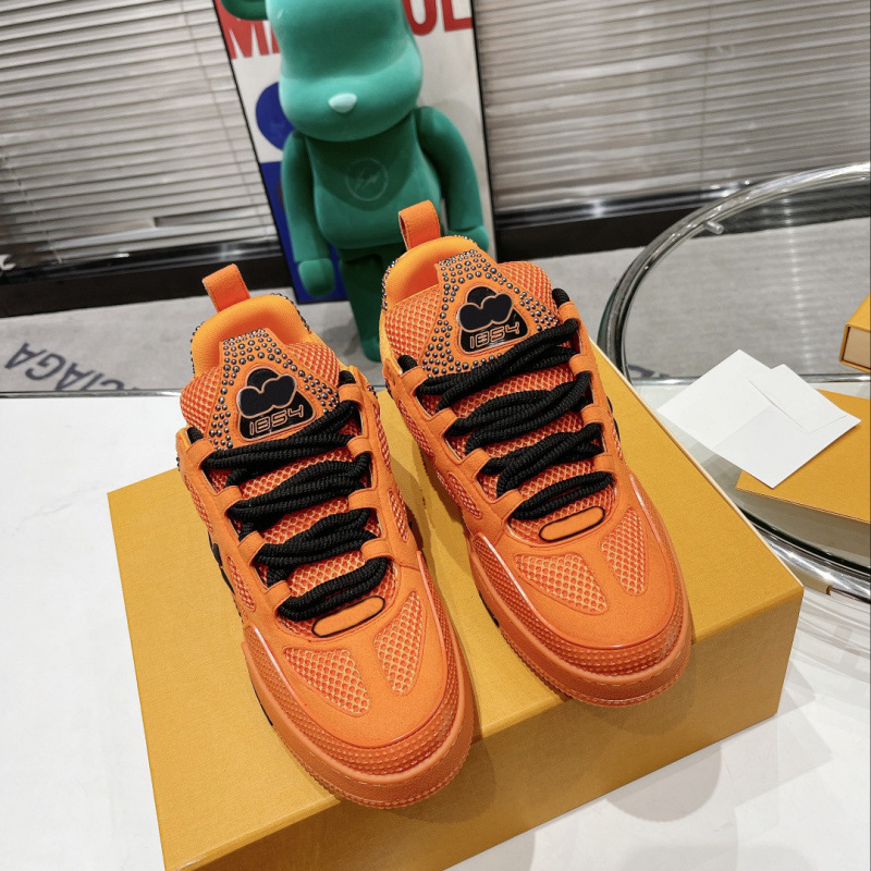 Louis Vuitton Skate Orange Studded