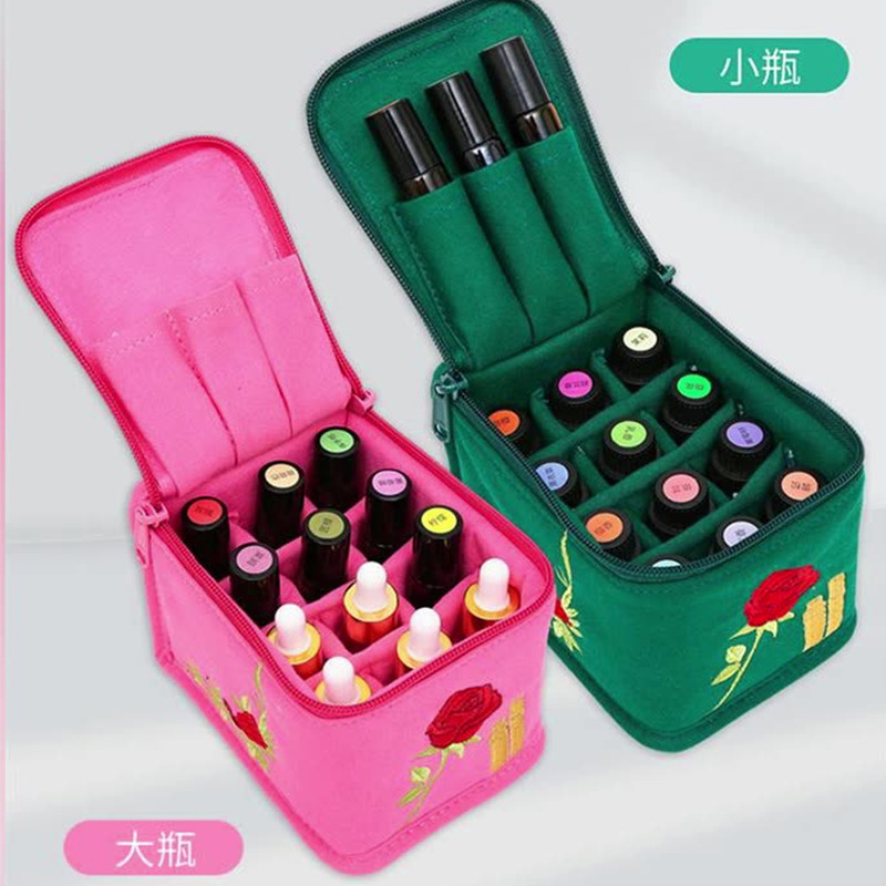 Nueva bolsa de cosméticos portátil de color puro con logotipo impreso, bolsa de cosméticos simple, bolsa de lápiz labial portátil de viaje transfronteriza, venta al por mayor