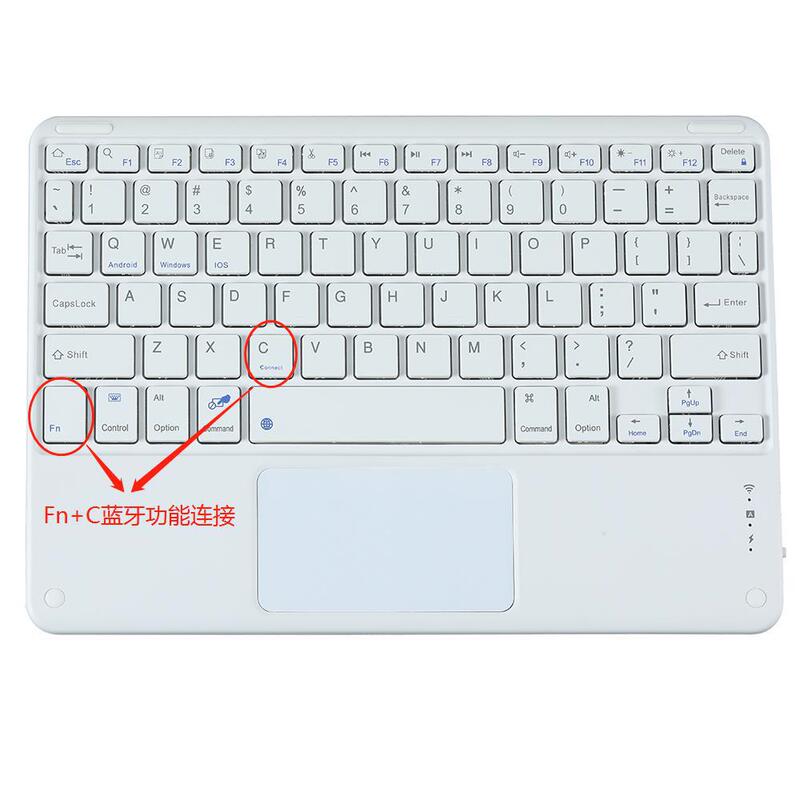 10 inch touch touch wireless Bluetooth keyboard for Huawei Apple Samsung three system mobile phone tablet 10 inch touch touch wireless Bluetooth keyboard for Huawei Apple Samsung three system mobile phone tablet