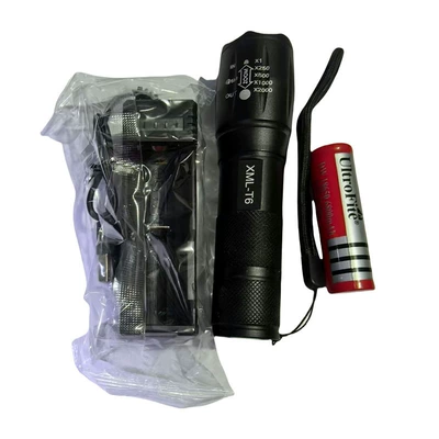 UV fənərlər light T6 flashlight jade - q5-flashlight-18650-battery-charger