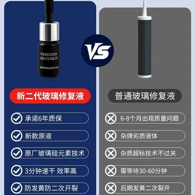 Auto glass repair liquid Windshield Crack and Scratch Restorer