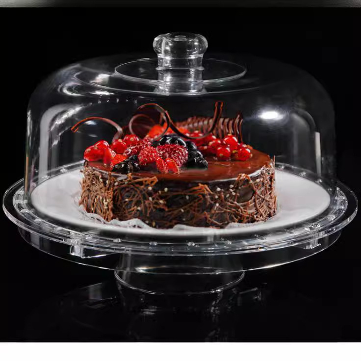 大号透明水果盘干果盘核桃盘瓜子花生盘糖果水果盘子蛋糕盘