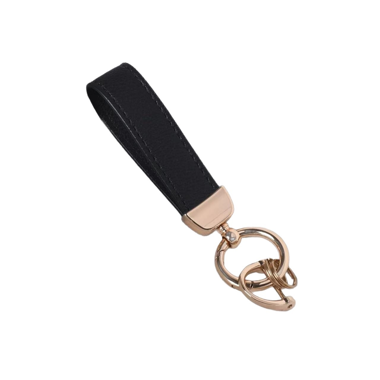 新しい花柄の高級車のキーホルダー、男性と女性のための腰掛け車の金属キーホルダーペンダント、カー用品卸売