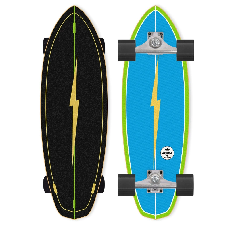 Лед Surfing Board Bridge Spring PU двойное рулевое управление SM Pusher симулятор серфинга скейтборд