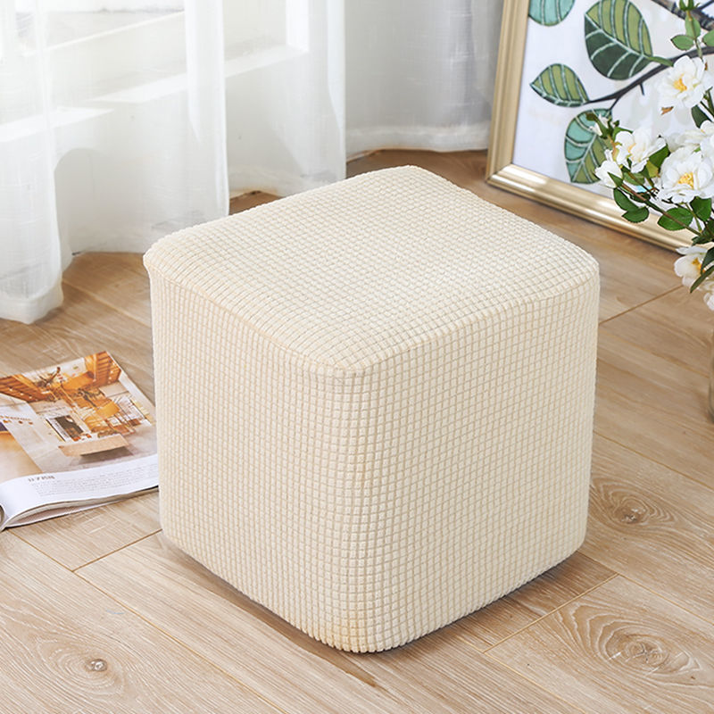 Cubierta de taburete redondo, cojín de asiento de cuatro estaciones, cubierta de taburete redondo, cubierta de taburete redondo, cubierta de asiento universal