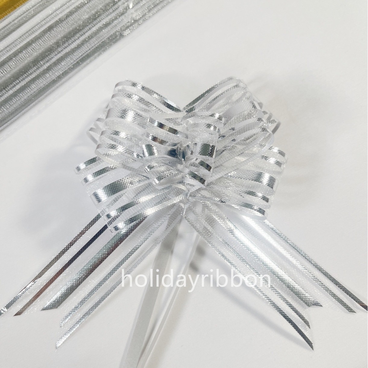 (fábrica directa) 32 pequeña cinta de nieve de alta calidad dibujada a mano cinta de arco decoración de caja de regalo